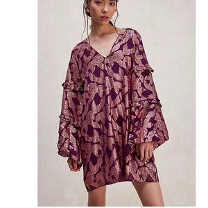JEN’S PIRATE BOOTY x Free People Rising Star Mini Dress NEW Size M Winter Bloom